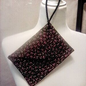 🍒Tiny Cherries Wristlet Purse/Retro/Rockabilly/Gothabilly/PinUp